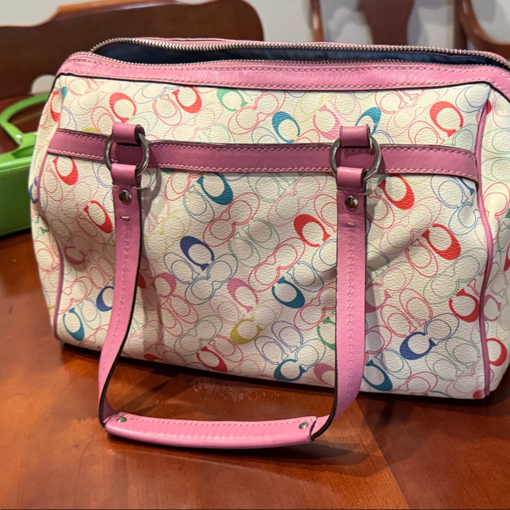 Coach scribble bag circa early 2000’s 
Exterior good condition . Stained lining